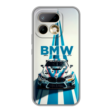 Силиконовый чехол на Realme 16 Pro с принтом БМВ BMW
