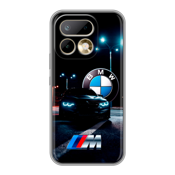 Силиконовый чехол на Realme 16 Pro с принтом БМВ BMW Силиконовый чехол на Realme 16 Pro с принтом БМВ BMW