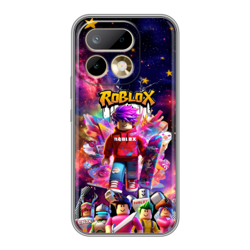 Силиконовый чехол на Realme 16 Pro с принтом Roblox Роблокс Силиконовый чехол на Realme 16 Pro с принтом Roblox Роблокс