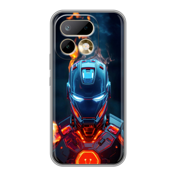 Силиконовый чехол на Realme 16 Pro с принтом IronMan Железный человек Силиконовый чехол на Realme 16 Pro с принтом IronMan Железный человек