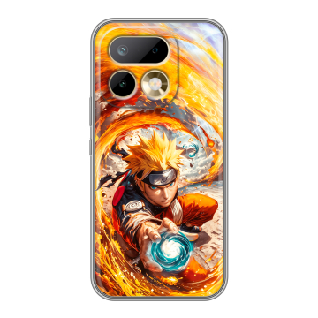 Силиконовый чехол на Realme 16 Pro с принтом Аниме Наруто Naruto