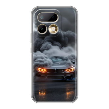 Силиконовый чехол на Realme 16 Pro с принтом BMW БМВ Силиконовый чехол на Realme 16 Pro с принтом BMW БМВ