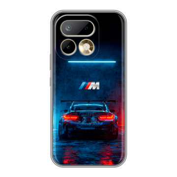 Силиконовый чехол на Realme 16 Pro с принтом BMW БМВ
