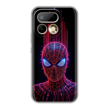 Силиконовый чехол на Realme 16 Pro с принтом Spiderman Человек паук
