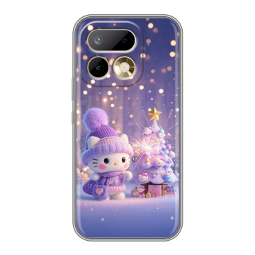 Силиконовый чехол на Realme 16 Pro с принтом Новый год Силиконовый чехол на Realme 16 Pro с принтом Новый год
