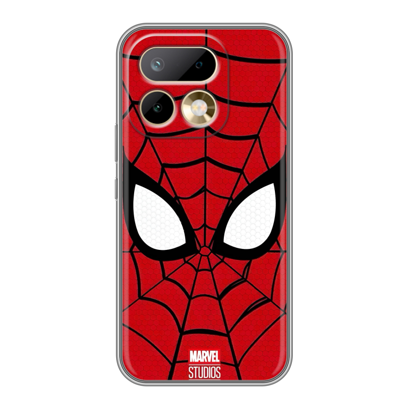 Силиконовый чехол на Realme 16 Pro с принтом человек паук spiderman Силиконовый чехол на Realme 16 Pro с принтом человек паук spiderman