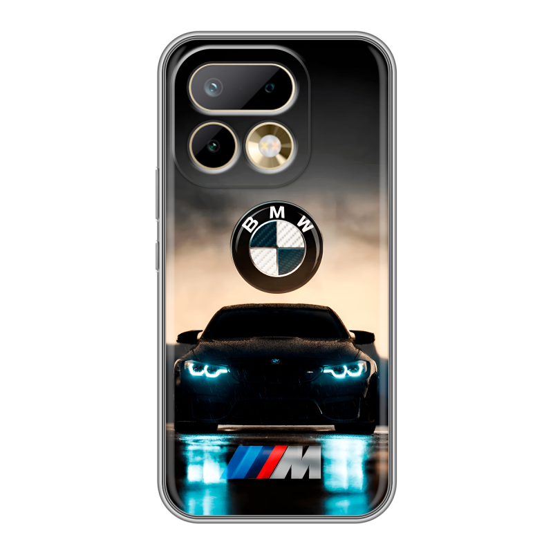 Силиконовый чехол на Realme 16 Pro с принтом БМВ BMW Силиконовый чехол на Realme 16 Pro с принтом БМВ BMW