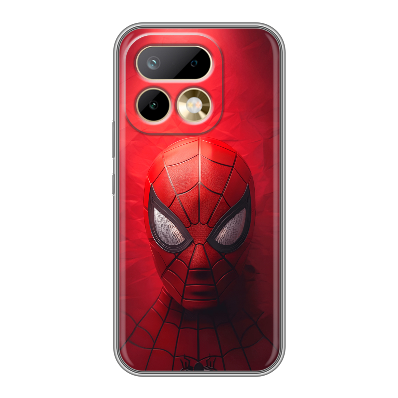 Силиконовый чехол на Realme 16 Pro с принтом Spiderman Человек паук Силиконовый чехол на Realme 16 Pro с принтом Spiderman Человек паук
