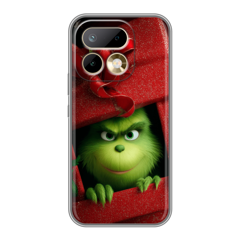 Силиконовый чехол на Realme 16 Pro с принтом Новый год Силиконовый чехол на Realme 16 Pro с принтом Новый год