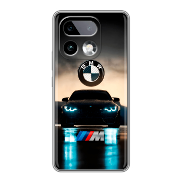 Силиконовый чехол на Realme 16 Pro Plus с принтом БМВ BMW