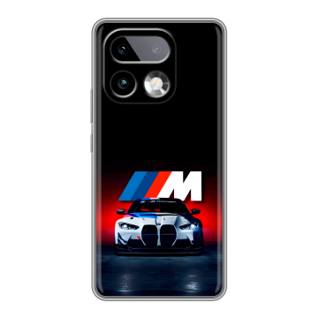 Силиконовый чехол на Realme 16 Pro Plus с принтом БМВ BMW