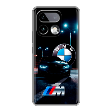 Силиконовый чехол на Realme 16 Pro Plus с принтом БМВ BMW