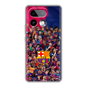 Силиконовый чехол на Realme 16 Pro Plus с принтом Барселона Barcelona Силиконовый чехол на Realme 16 Pro Plus с принтом Барселона Barcelona