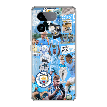 Силиконовый чехол на Realme 16 Pro Plus с принтом Man City Манчестер Сити Силиконовый чехол на Realme 16 Pro Plus с принтом Man City Манчестер Сити