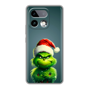 Силиконовый чехол на Realme 16 Pro Plus с принтом Новый год