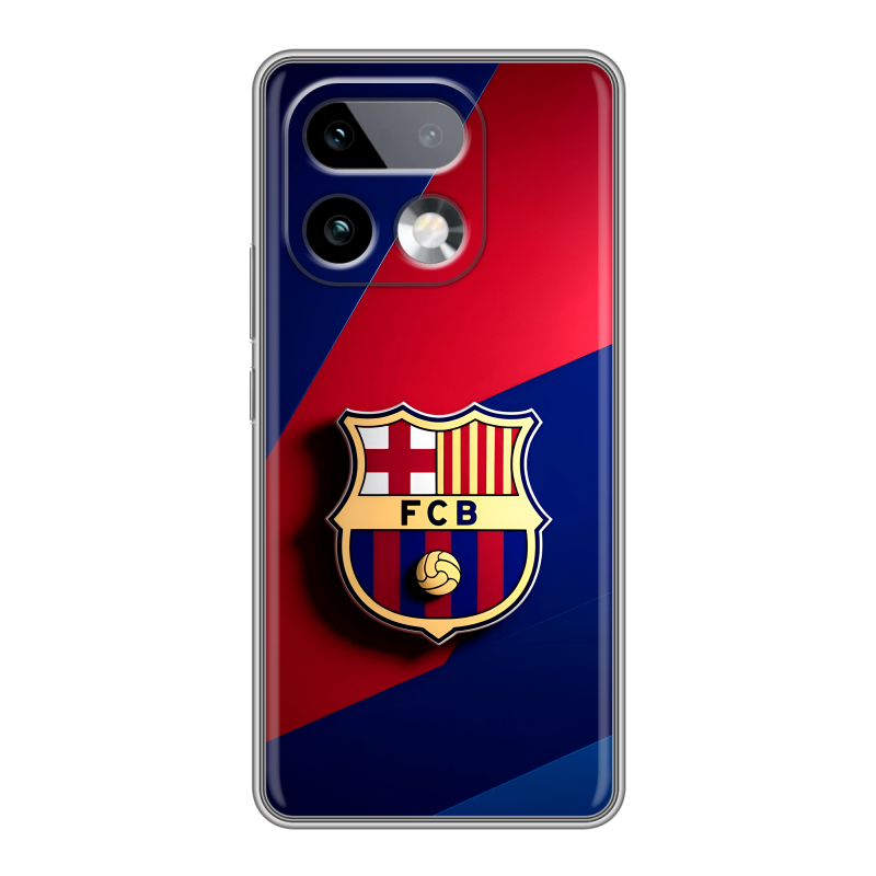 Силиконовый чехол на Realme 16 Pro Plus с принтом Барселона Barcelona Силиконовый чехол на Realme 16 Pro Plus с принтом Барселона Barcelona