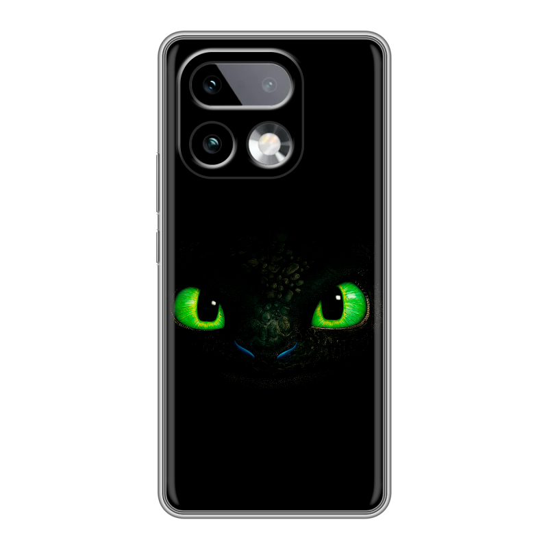 Силиконовый чехол на Realme 16 Pro Plus с принтом Как приручить дракона Силиконовый чехол на Realme 16 Pro Plus с принтом Как приручить дракона