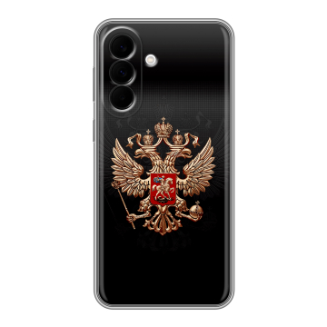 Силиконовый чехол на Samsung Galaxy A37 с принтом Герб России Силиконовый чехол на Samsung Galaxy A37 с принтом Герб России