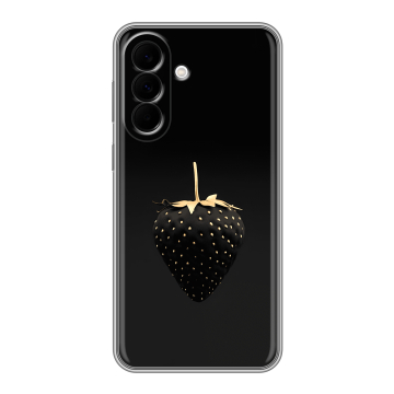 Силиконовый чехол на Samsung Galaxy A37 с принтом Черная клубника Силиконовый чехол на Samsung Galaxy A37 с принтом Черная клубника