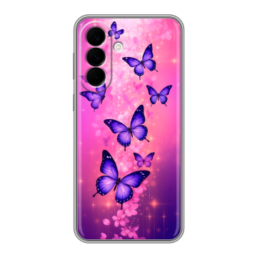 Силиконовый чехол на Samsung Galaxy A37 с принтом Бабочки Силиконовый чехол на Samsung Galaxy A37 с принтом Бабочки