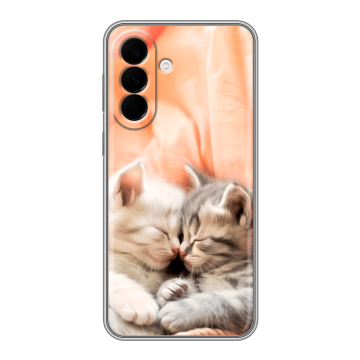 Силиконовый чехол на Samsung Galaxy A37 с принтом Котята Силиконовый чехол на Samsung Galaxy A37 с принтом Котята