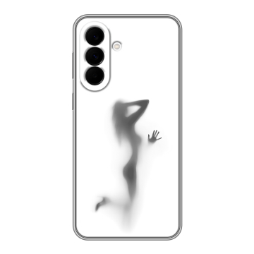 Силиконовый чехол на Samsung Galaxy A37 с принтом Силуэт
