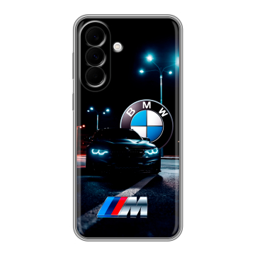 Силиконовый чехол на Samsung Galaxy A37 с принтом БМВ BMW