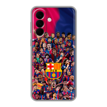 Силиконовый чехол на Samsung Galaxy A37 с принтом Барселона Barcelona