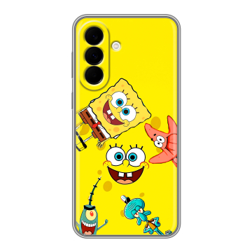 Силиконовый чехол на Samsung Galaxy A37 с принтом Спанч боб Спанчбоб Силиконовый чехол на Samsung Galaxy A37 с принтом Спанч боб Спанчбоб