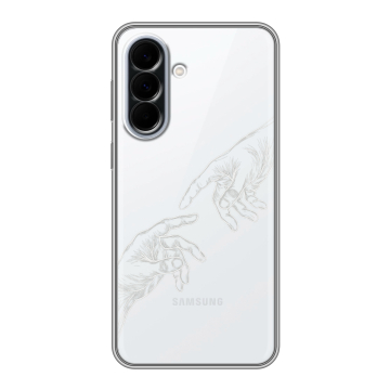 Силиконовый чехол на Samsung Galaxy A37 с принтом Сотворение мира