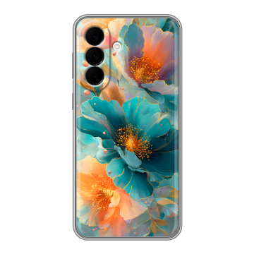 Силиконовый чехол на Samsung Galaxy A37 с принтом Цветы Силиконовый чехол на Samsung Galaxy A37 с принтом Цветы