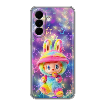 Силиконовый чехол на Samsung Galaxy A37 с принтом Labubu Лабубу Силиконовый чехол на Samsung Galaxy A37 с принтом Labubu Лабубу