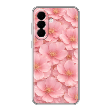Силиконовый чехол на Samsung Galaxy A37 с принтом женский