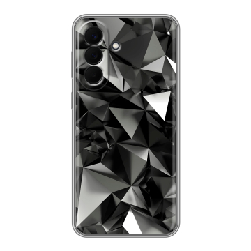 Силиконовый чехол на Samsung Galaxy A57 с принтом Черные кристаллы Силиконовый чехол на Samsung Galaxy A57 с принтом Черные кристаллы