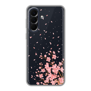Силиконовый чехол на Samsung Galaxy A57 с принтом Ветка сакуры Силиконовый чехол на Samsung Galaxy A57 с принтом Ветка сакуры