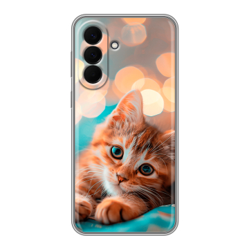 Силиконовый чехол на Samsung Galaxy A57 с принтом котик Силиконовый чехол на Samsung Galaxy A57 с принтом котик