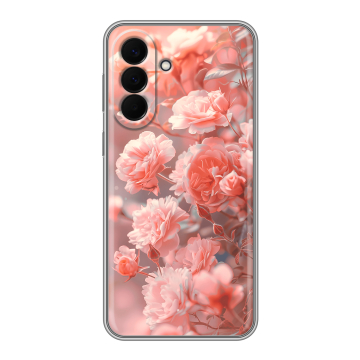 Силиконовый чехол на Samsung Galaxy A57 с принтом Розы цветы Силиконовый чехол на Samsung Galaxy A57 с принтом Розы цветы