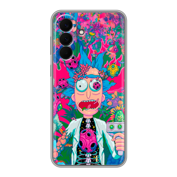 Силиконовый чехол на Samsung Galaxy A57 с принтом Рик и Морти Rick Morty Силиконовый чехол на Samsung Galaxy A57 с принтом Рик и Морти Rick Morty