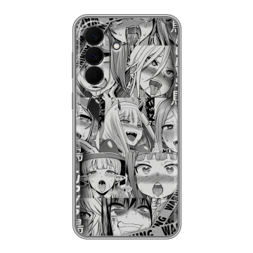 Силиконовый чехол на Samsung Galaxy A57 с принтом Ahegao Ахегао Аниме Силиконовый чехол на Samsung Galaxy A57 с принтом Ahegao Ахегао Аниме