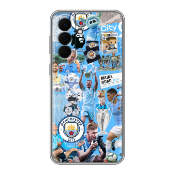 Силиконовый чехол на Samsung Galaxy A57 с принтом Man City Манчестер Сити Силиконовый чехол на Samsung Galaxy A57 с принтом Man City Манчестер Сити