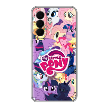 Силиконовый чехол на Samsung Galaxy A57 с принтом My little pony Дружба чудо Силиконовый чехол на Samsung Galaxy A57 с принтом My little pony Дружба чудо