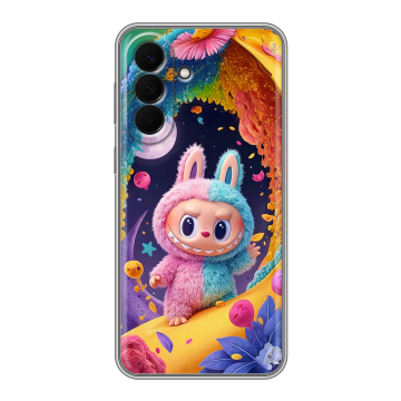Силиконовый чехол на Samsung Galaxy A57 с принтом Labubu Лабубу Силиконовый чехол на Samsung Galaxy A57 с принтом Labubu Лабубу