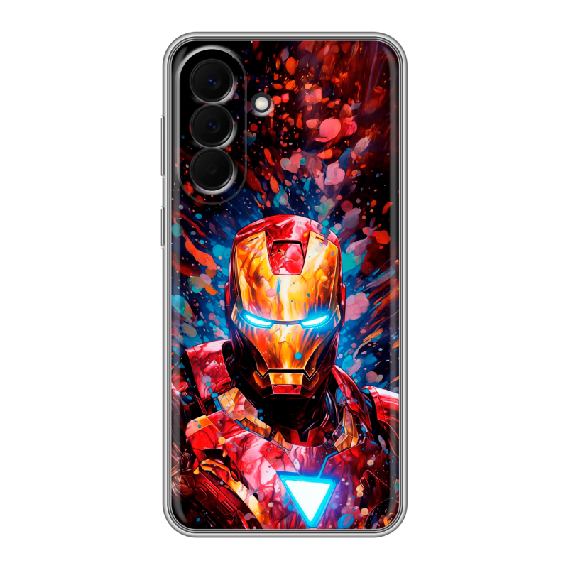 Силиконовый чехол на Samsung Galaxy A57 с принтом Железный человек Ironman Силиконовый чехол на Samsung Galaxy A57 с принтом Железный человек Ironman