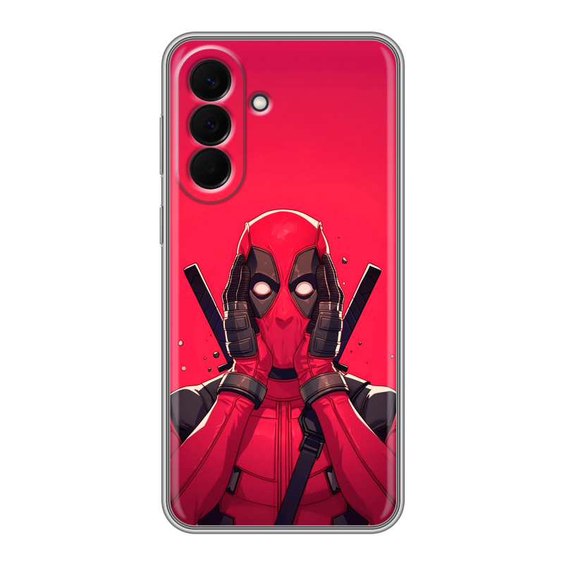 Силиконовый чехол на Samsung Galaxy A57 с принтом Дедпул Deadpool Силиконовый чехол на Samsung Galaxy A57 с принтом Дедпул Deadpool