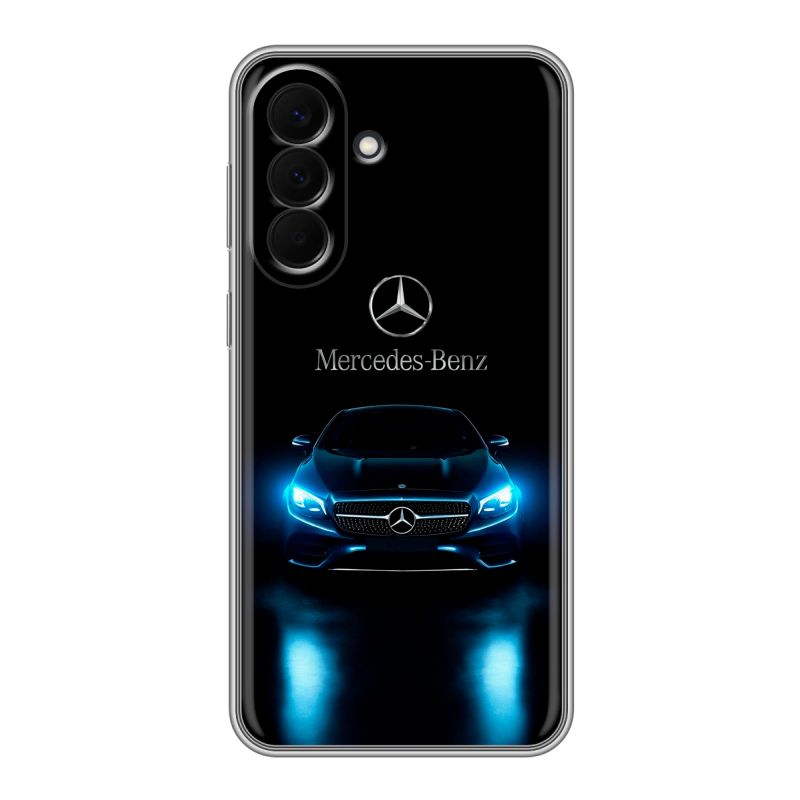 Силиконовый чехол на Samsung Galaxy A57 с принтом Mercedes Мерседес Силиконовый чехол на Samsung Galaxy A57 с принтом Mercedes Мерседес