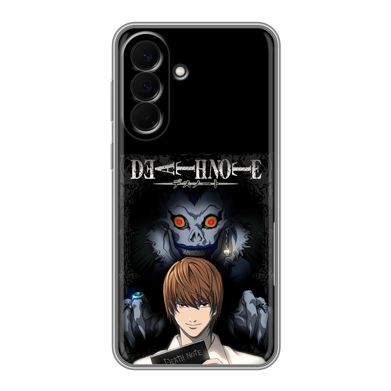 Силиконовый чехол на Samsung Galaxy A57 с принтом Death note Тетрадь смерти Силиконовый чехол на Samsung Galaxy A57 с принтом Death note Тетрадь смерти