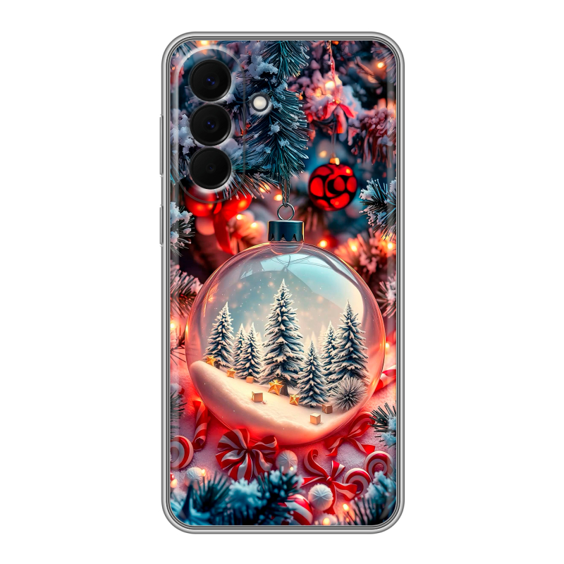 Силиконовый чехол на Samsung Galaxy A57 с принтом Новый год Силиконовый чехол на Samsung Galaxy A57 с принтом Новый год