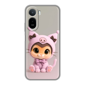 Силиконовый чехол на RedMi A7 Pro с принтом Куроми Kuromi 