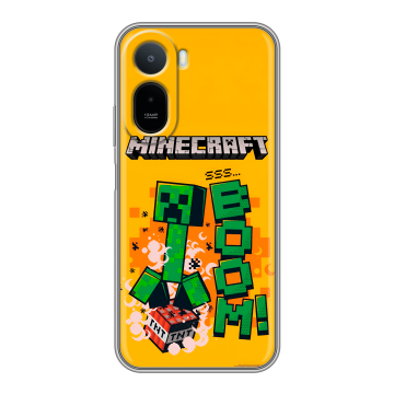 Силиконовый чехол на RedMi A7 Pro с принтом Майнкрафт Minecraft Силиконовый чехол на RedMi A7 Pro с принтом Майнкрафт Minecraft