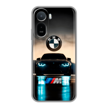 Силиконовый чехол на RedMi A7 Pro с принтом БМВ BMW